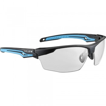 TRYON - CLEAR PC LENS - PLATINUM - BLACK/BLUE Frame 